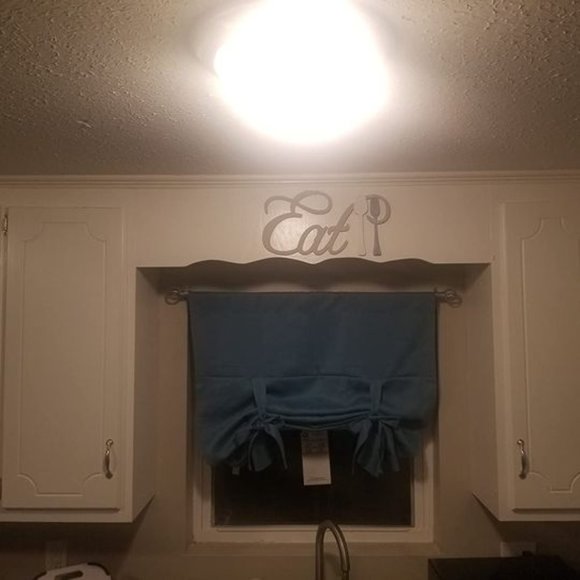 Rustic Wood Eat Spoon and Fork Sign Wall Decor Wooden Eat Letters Wall Sign with - Picture 2 of 10